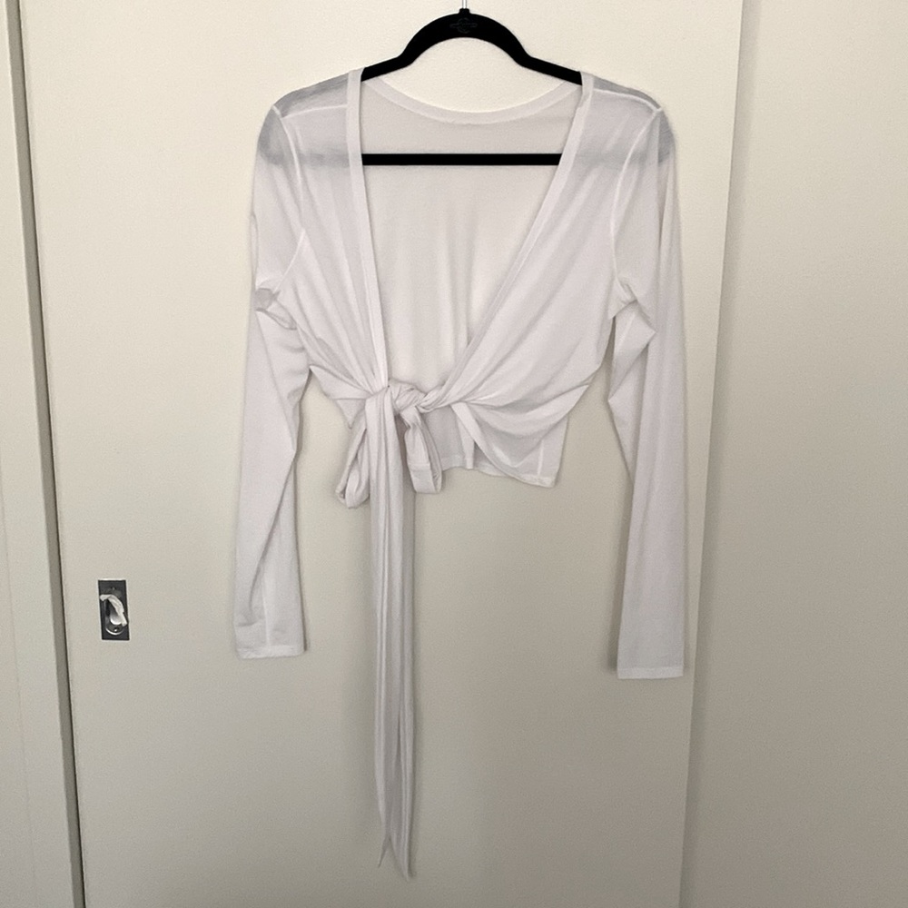 Yoga/ballet, warm up top.